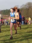 Sophie Burnett (Birtley) during the under-17s womens Northern Cross Country Champs, Knowsley Safari Park. Photo: David T. Hewitson/Sports for All Pics